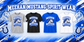 Meehan Mustangs Elementary School Spirit Wear Adult  T-shirt