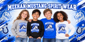 Meehan Mustangs Elementary School Spirit Wear Youth Crewneck